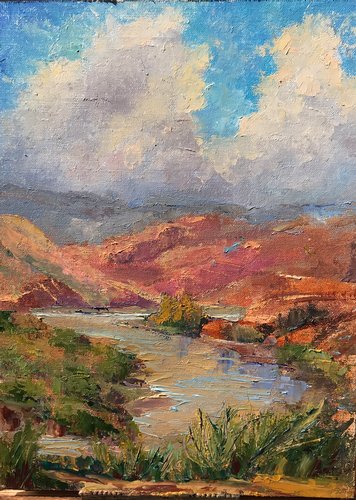 Chama RIver Overlook (PAPNM 2019 Sold 2020) Large Image