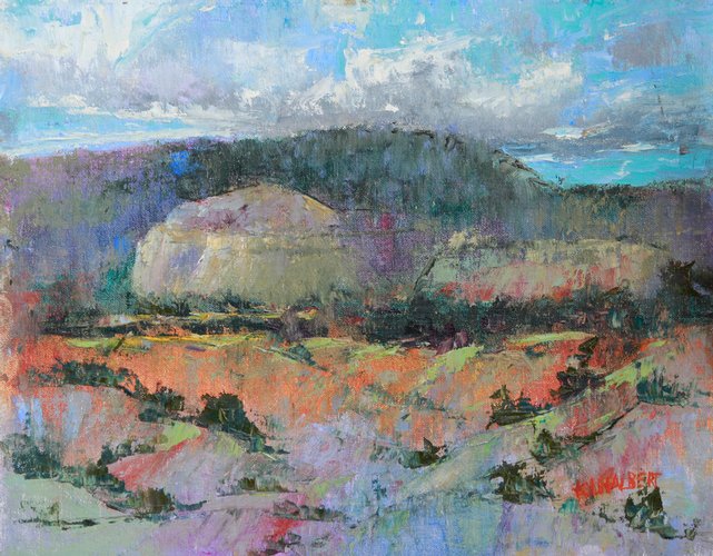 Chama Cliffs Evening (sold 2015) Large Image