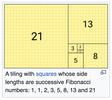Fibonacci Whirling Squares Small Image