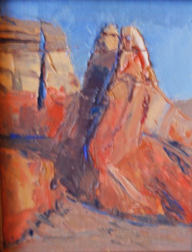 Ghost Ranch Cliff (sold 2015) Large Image