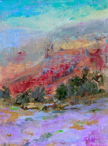 Ghost Ranch Impression  (sold 2014) Large Image