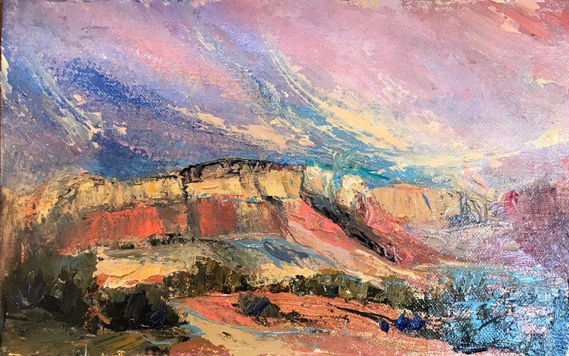 Ghost Ranch Upheaval (sold 2021) Large Image