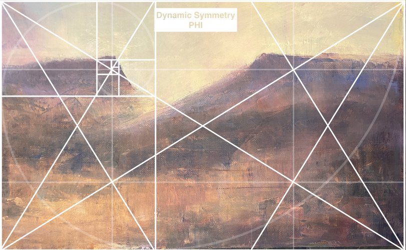 Dawn - Los Alamos Dynamic Symmetry Armature plus Golden Spiral Large Image