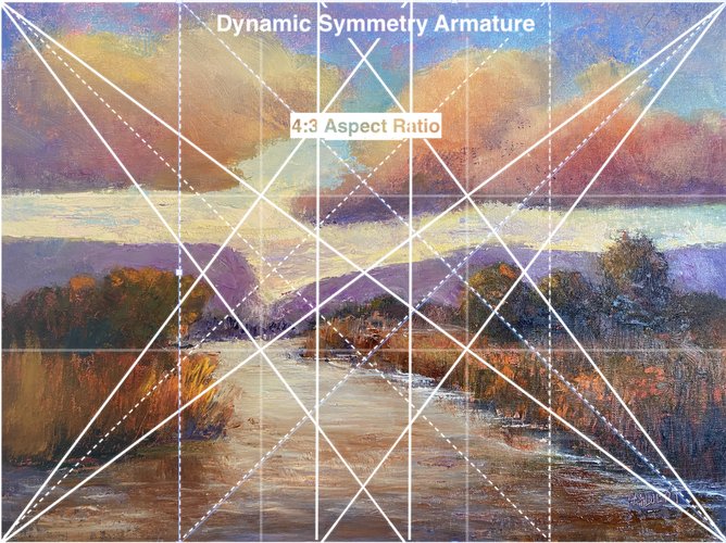 Luminous Waters I Dynamic Symmetry Large Image