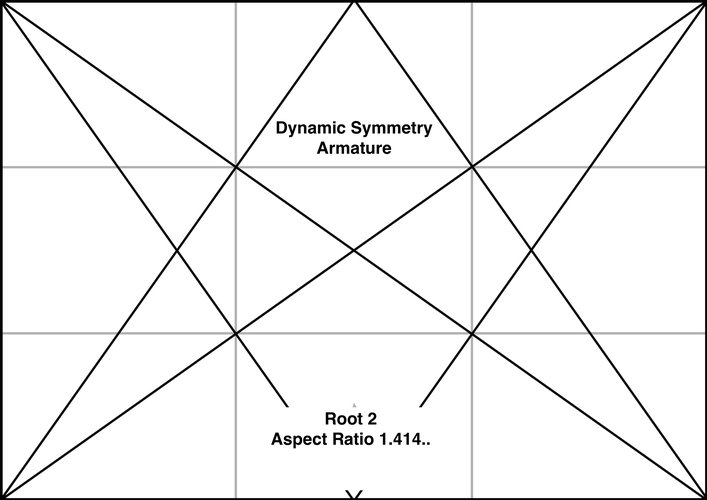 Dynamic Symmetry Armature Root 2 (1.414..) Large Image