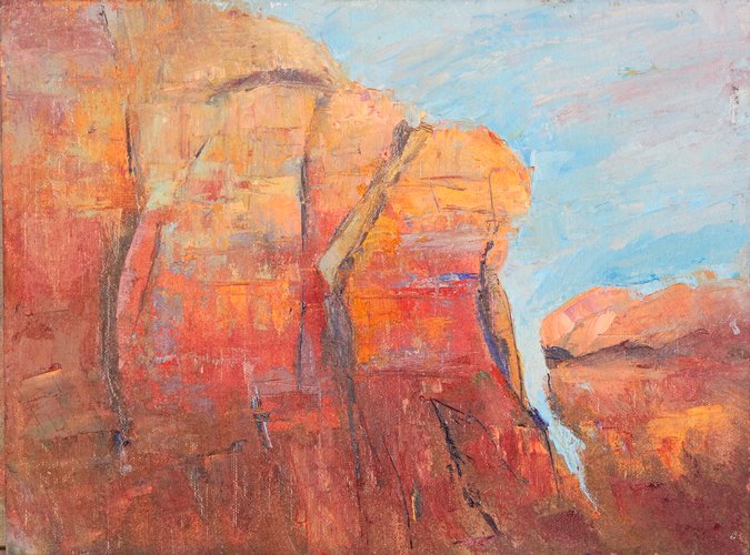 Sedona Cliffs (sold 2016 - PACE Tucson) Large Image
