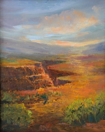 Taos Gorge Awakening (sold 2018) Large Image
