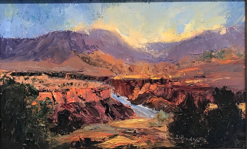 Taos Gorge Light Drama (gift) Large Image