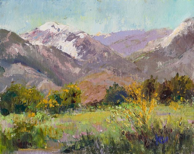 Taos Mountain Morning (sold 2018) Large Image